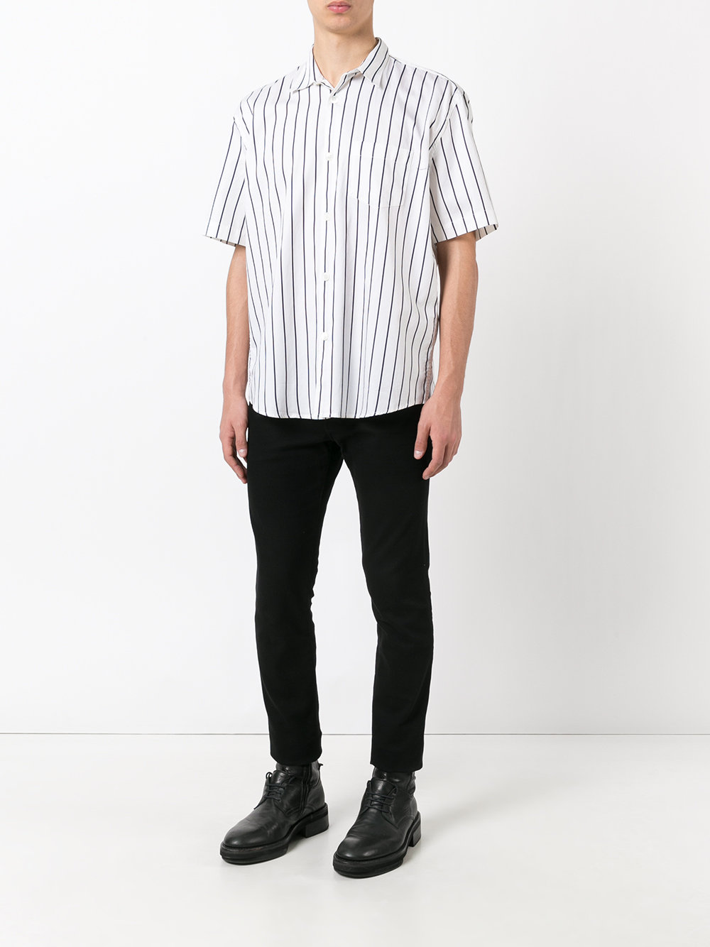 striped shortsleeved shirt 