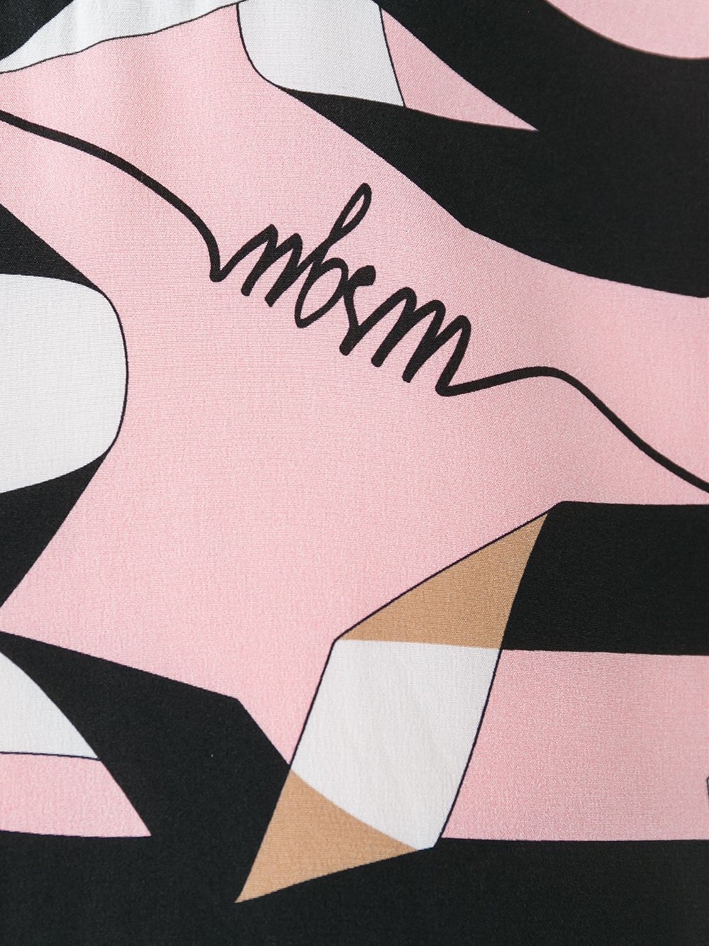 ribbon print T-shirt