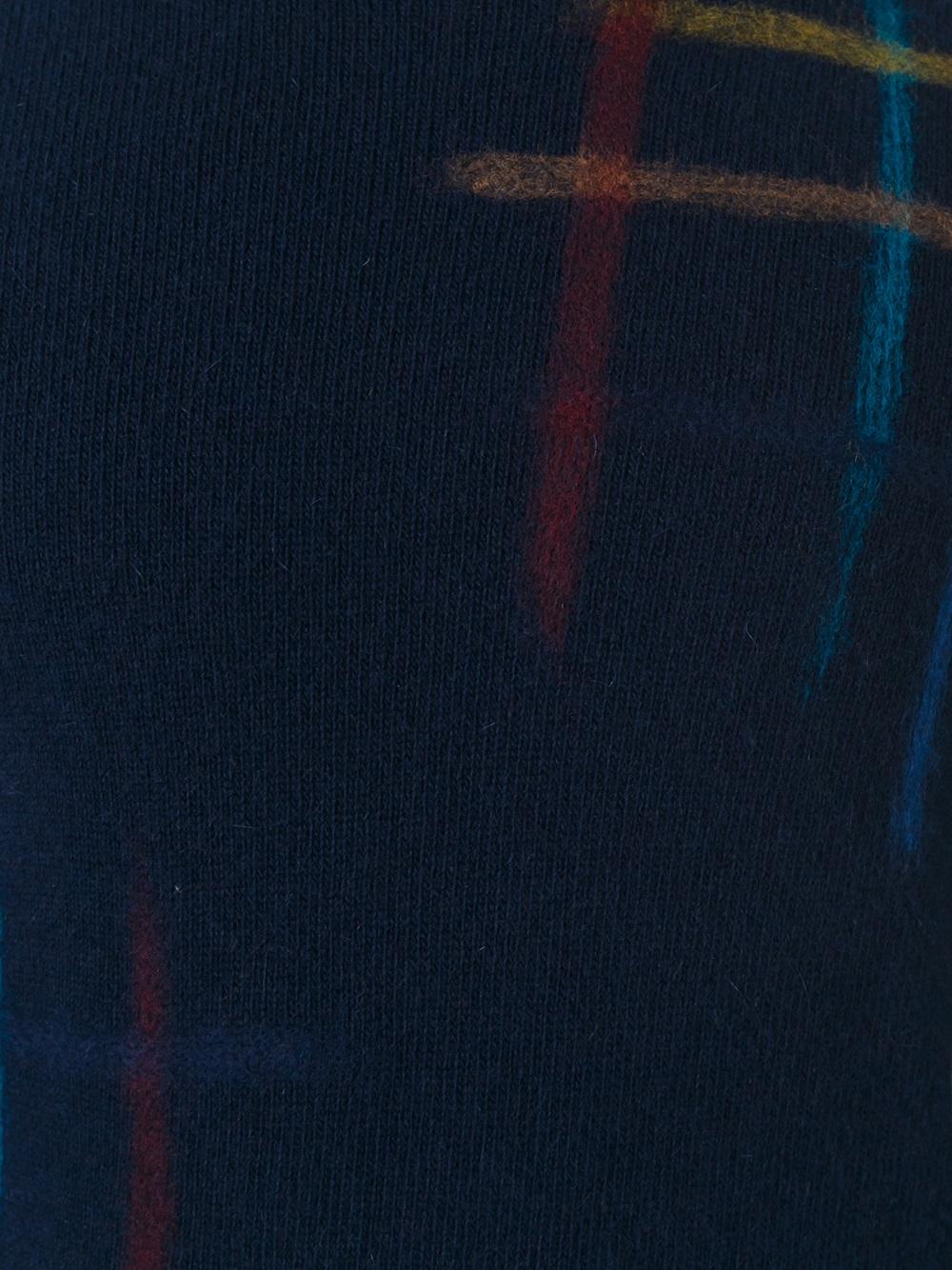 stripes motif jumper