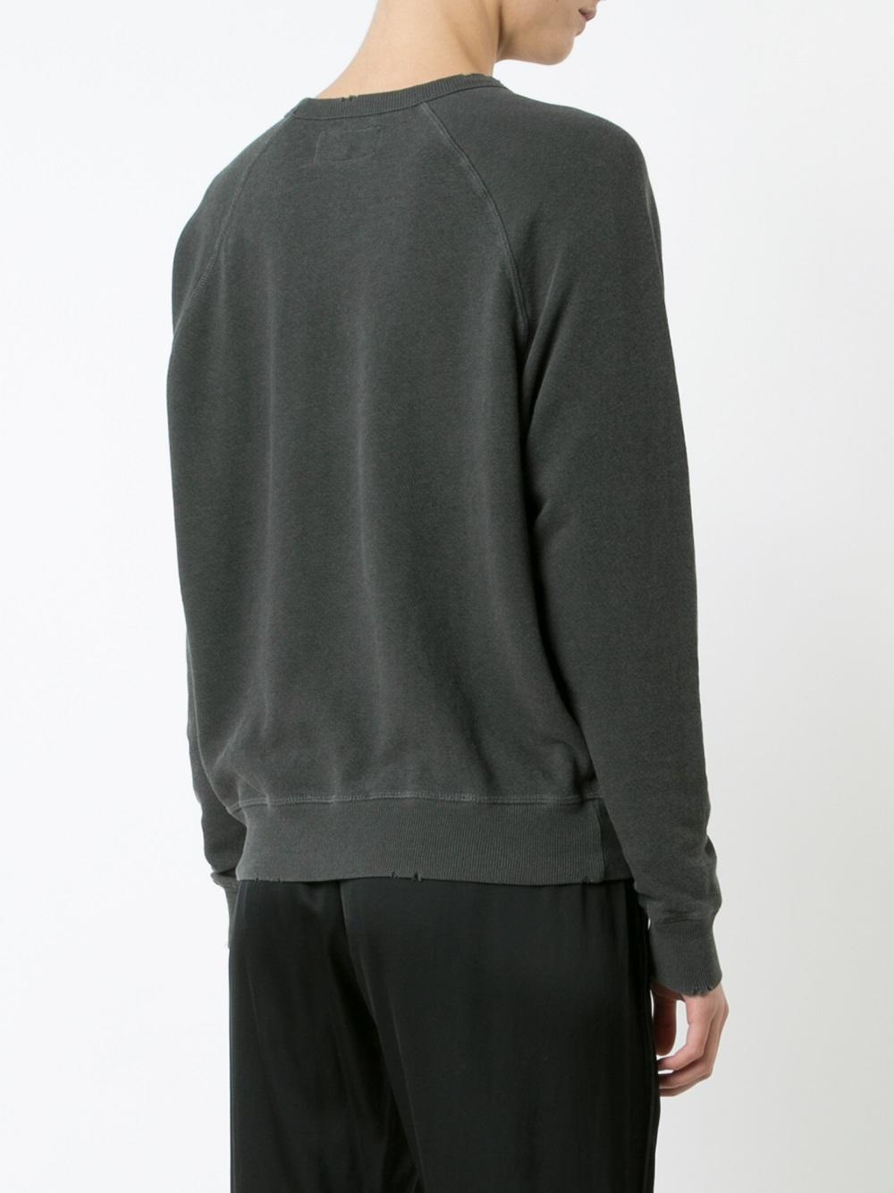 logo print sweatshirt