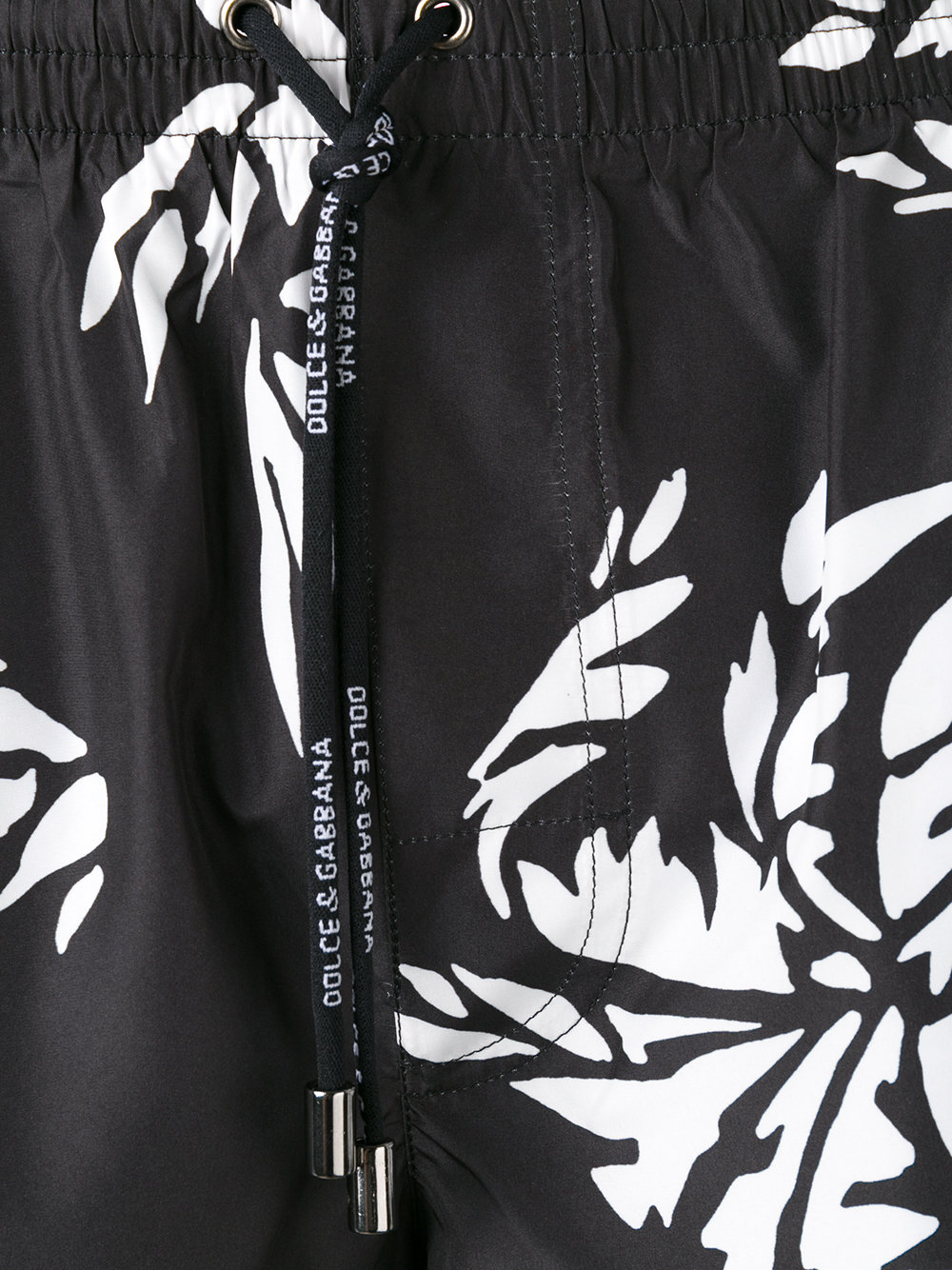 palm print swim shorts