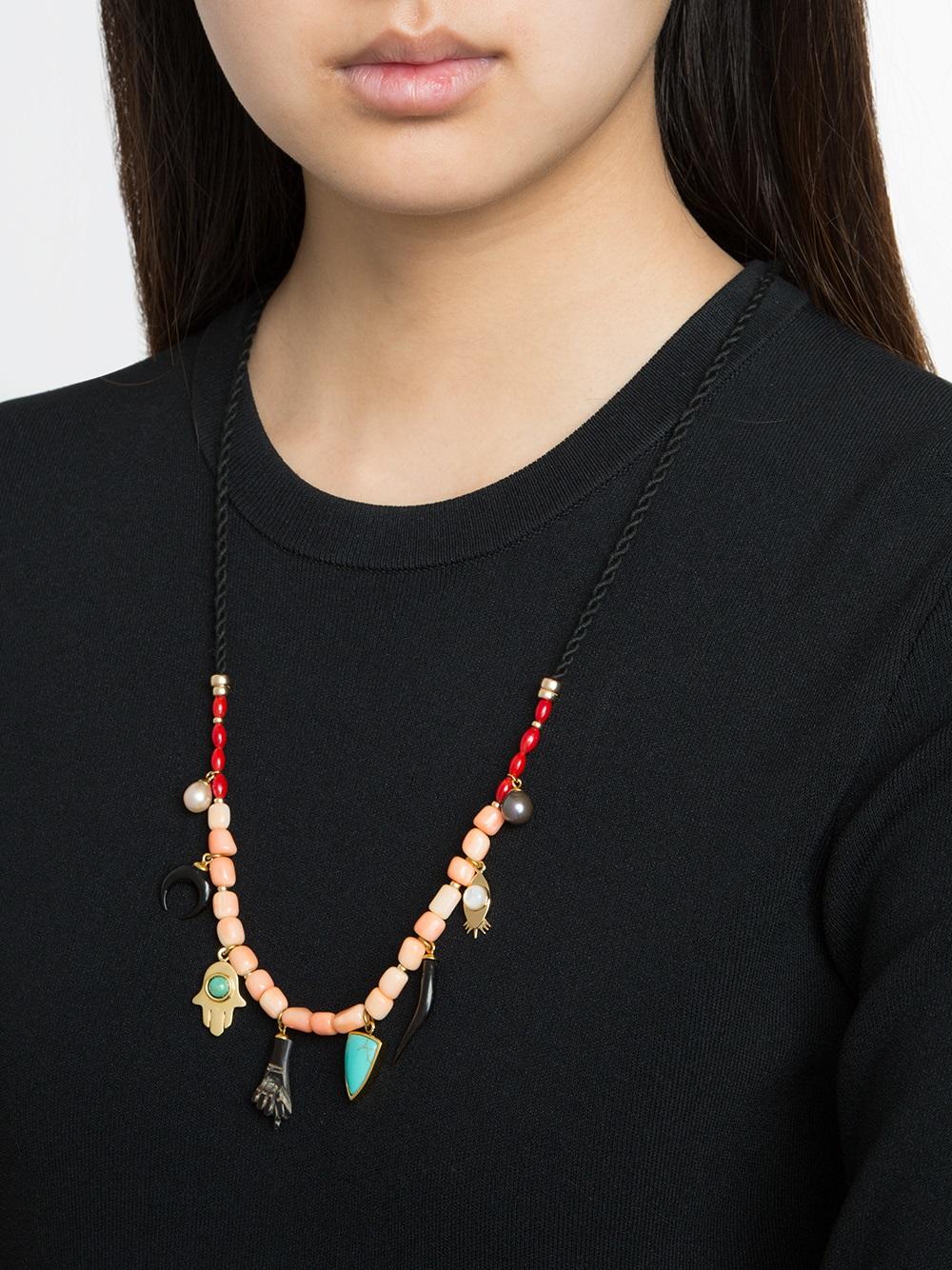'Charm Cord' necklace