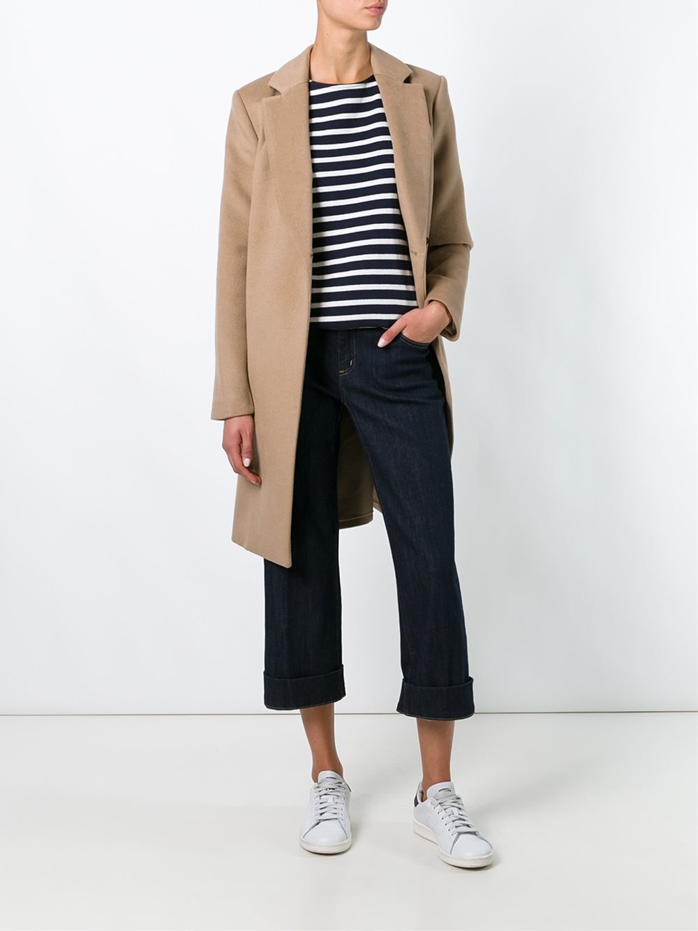 straight leg cropped jeans