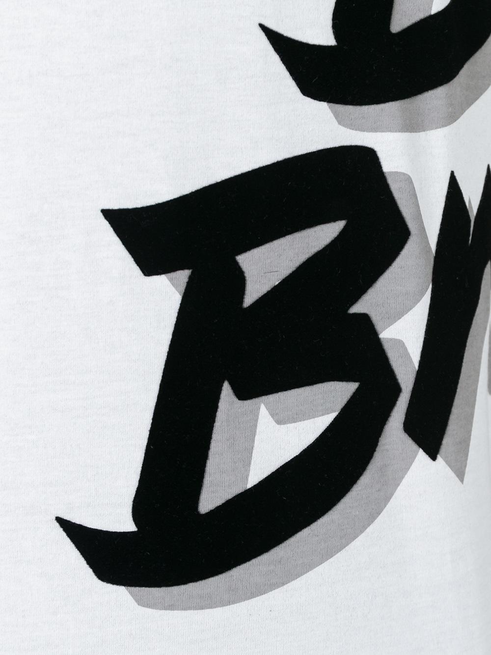 stylised print T-shirt