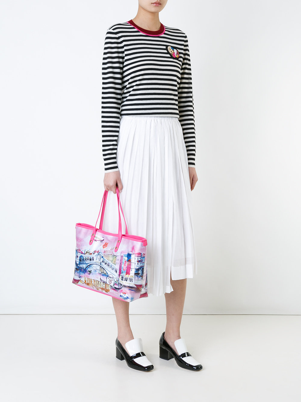Venice print tote