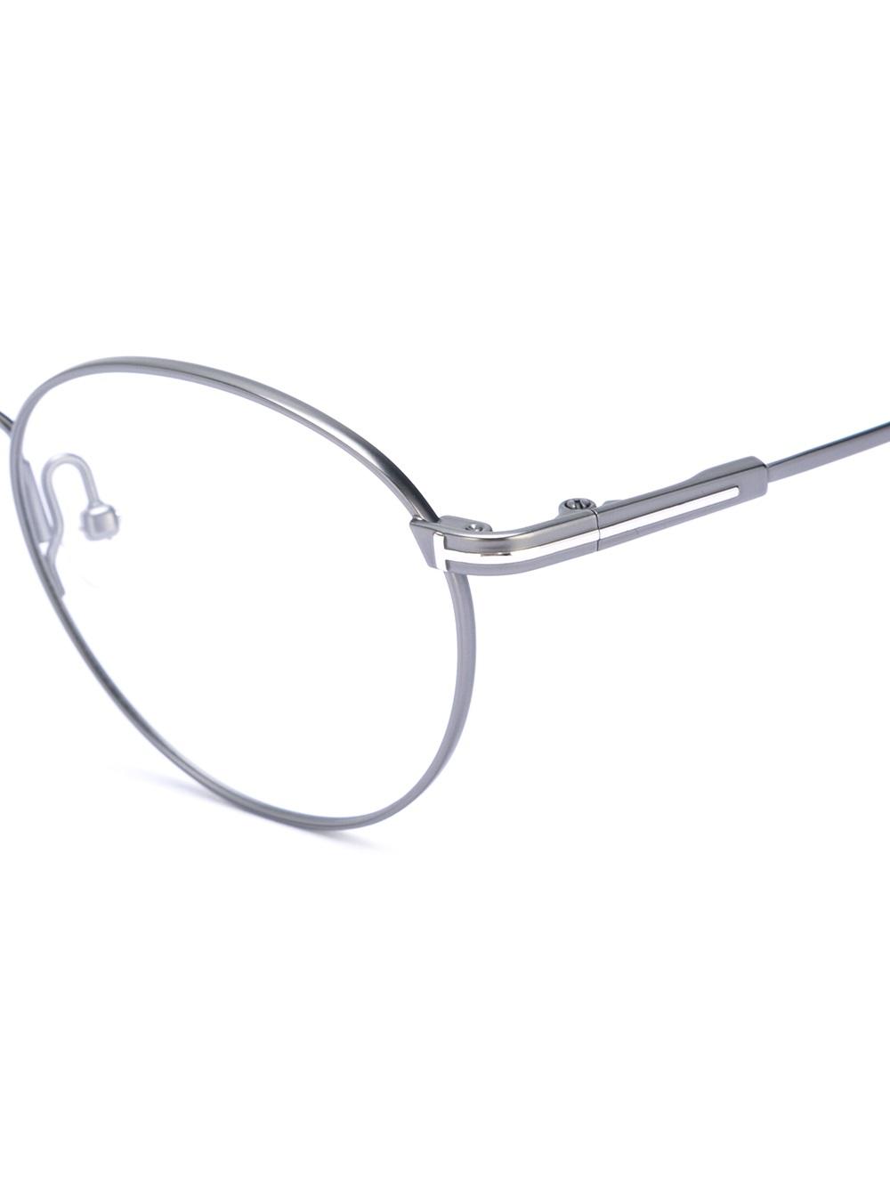 oval frame glasses