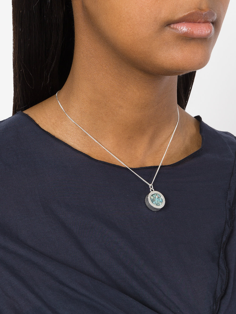 December birthstone necklace