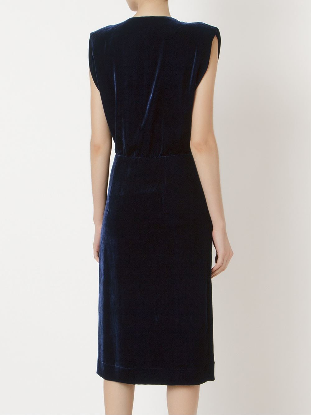 midi velvet dress