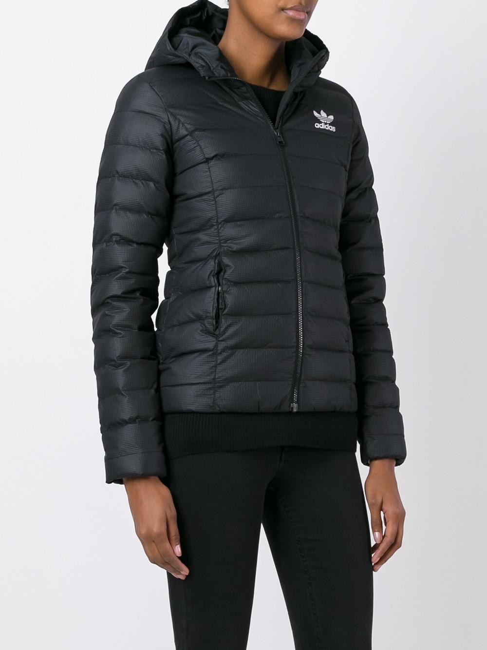 slim fit padded jacket