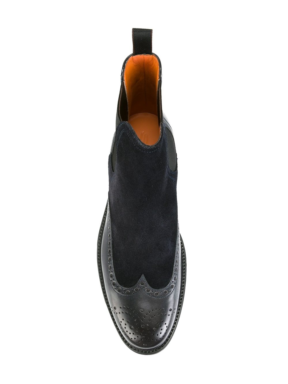 brogue detail Chelsea boots