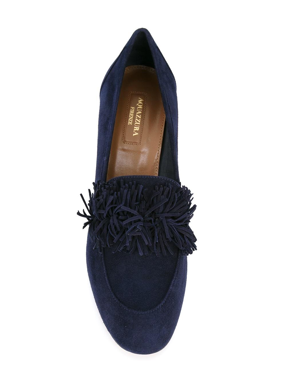 fringed detailing pumps