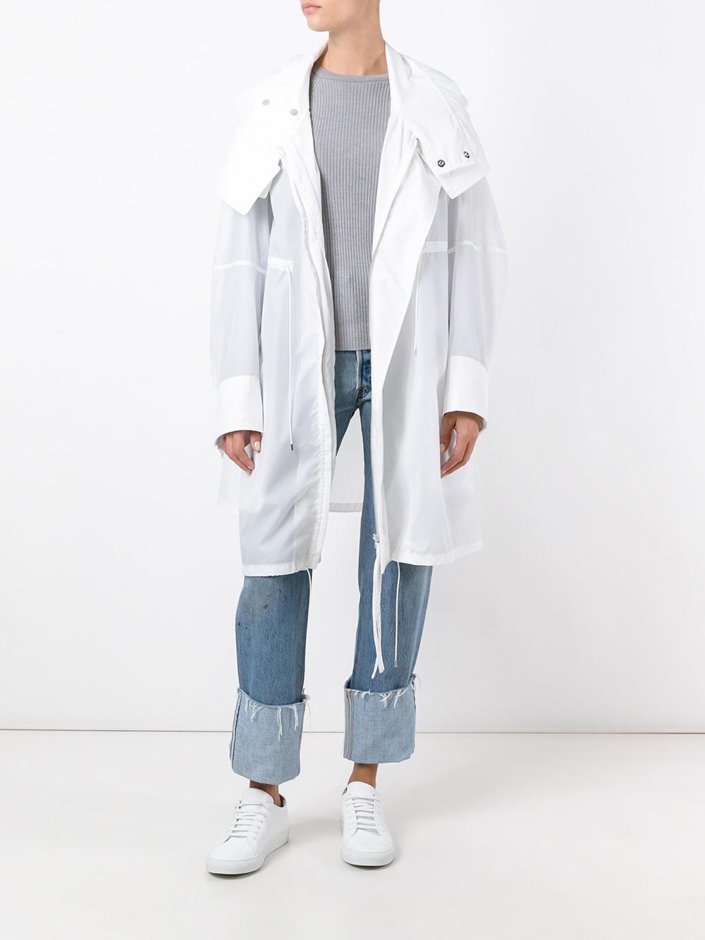 hooded coat 