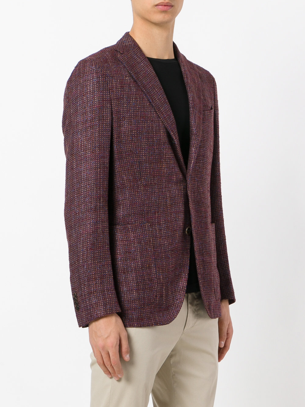 pocket-front blazer
