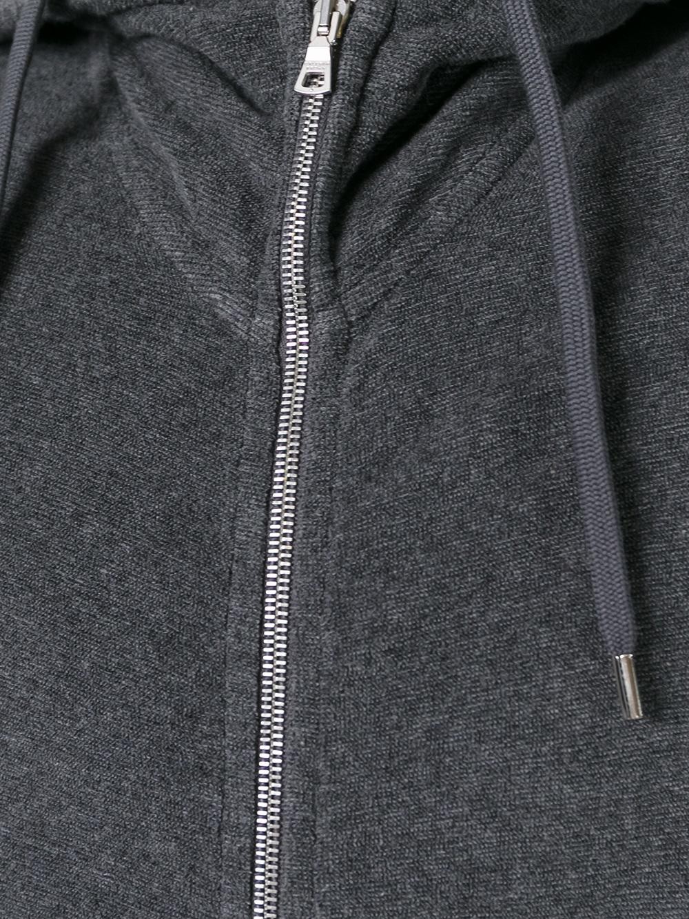 zipped hoodie 