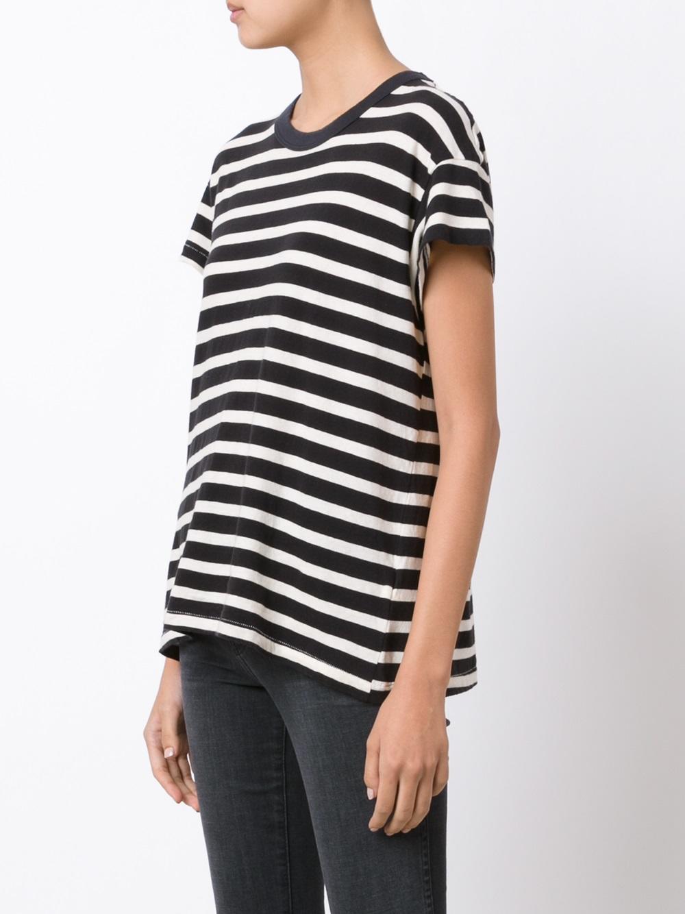 striped T-shirt