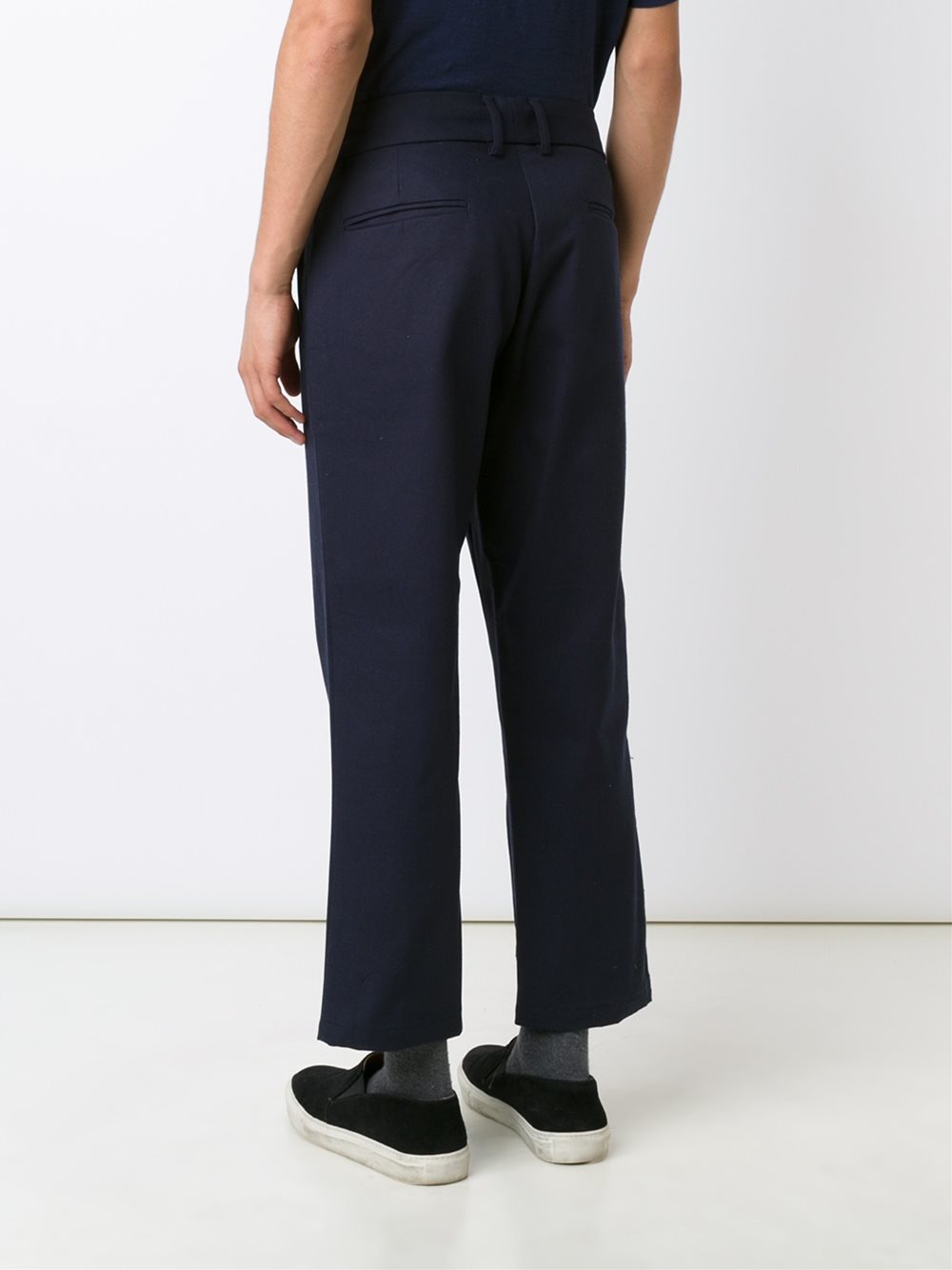 cropped trousers