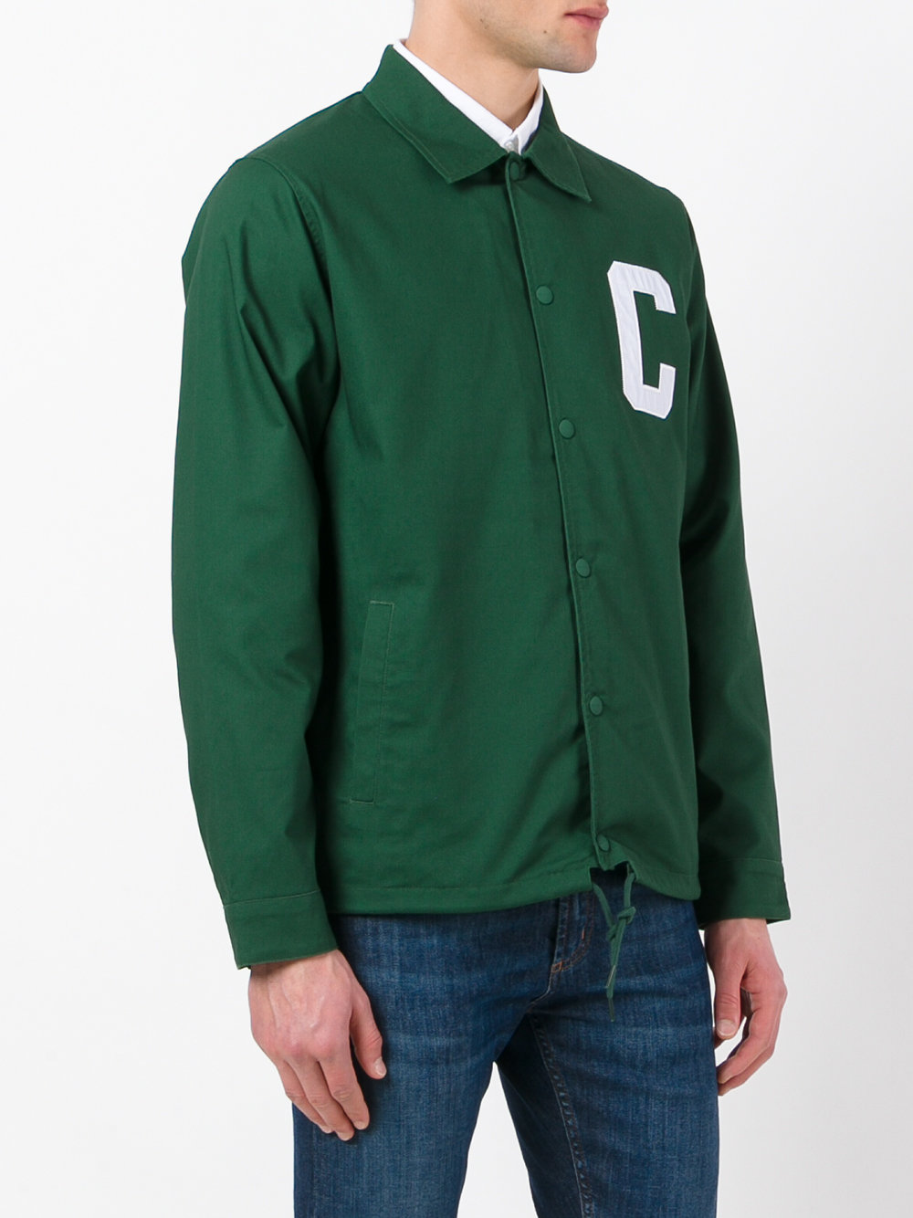 letter shirt jacket