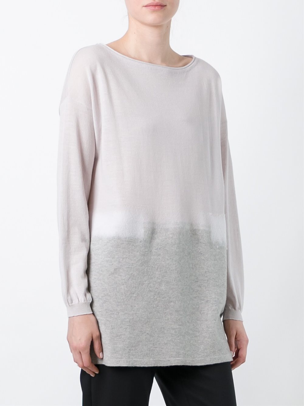 back slit sweater