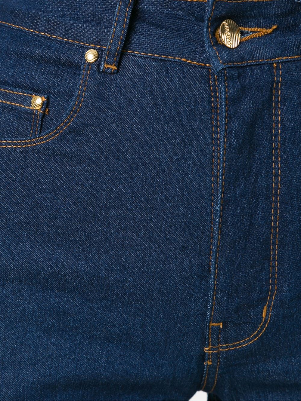 high waist denim shorts