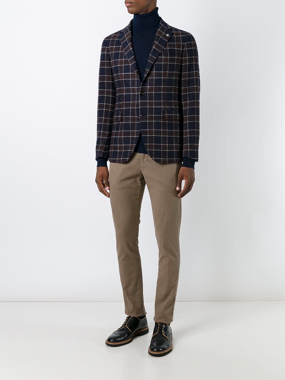 slim fit trousers