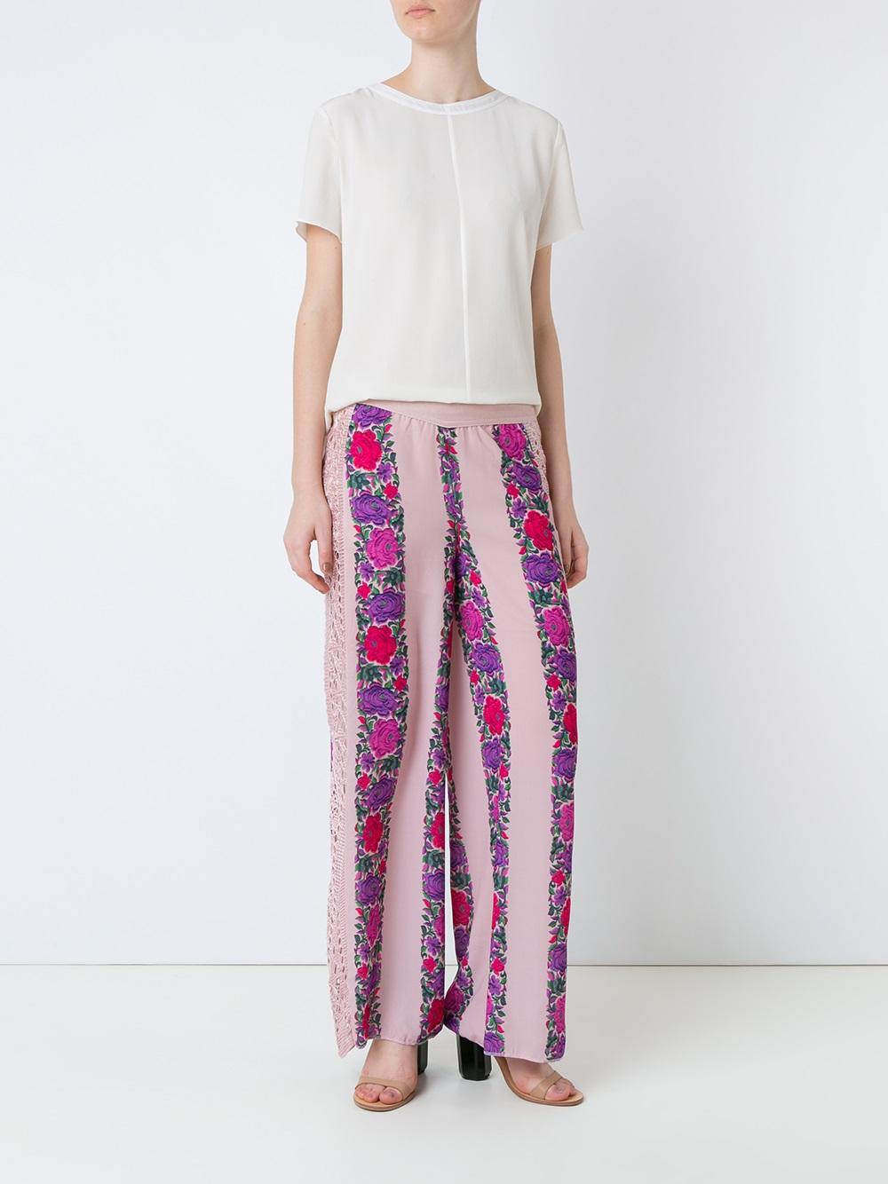 printed trousers