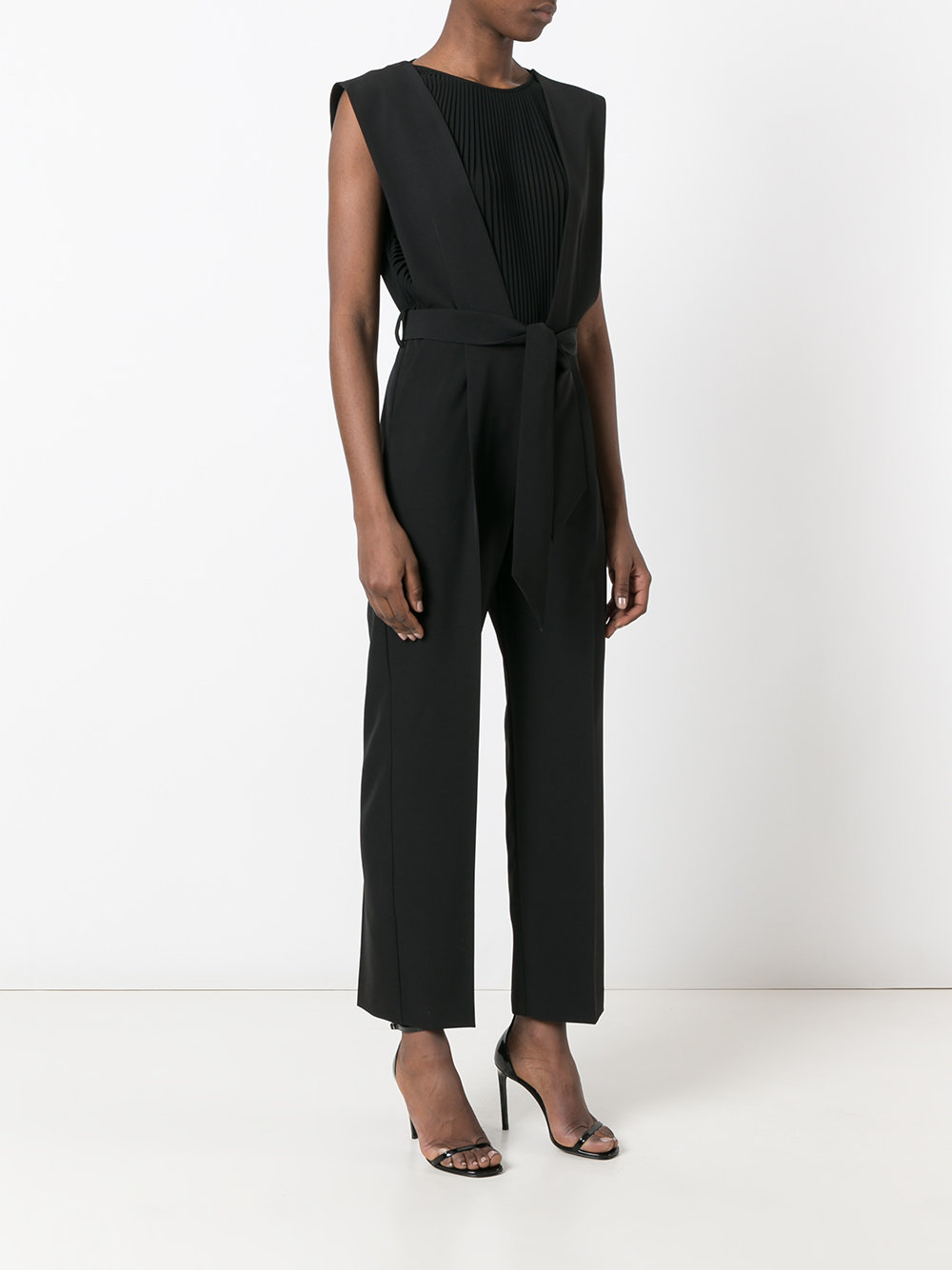 belted jumpsuit 
