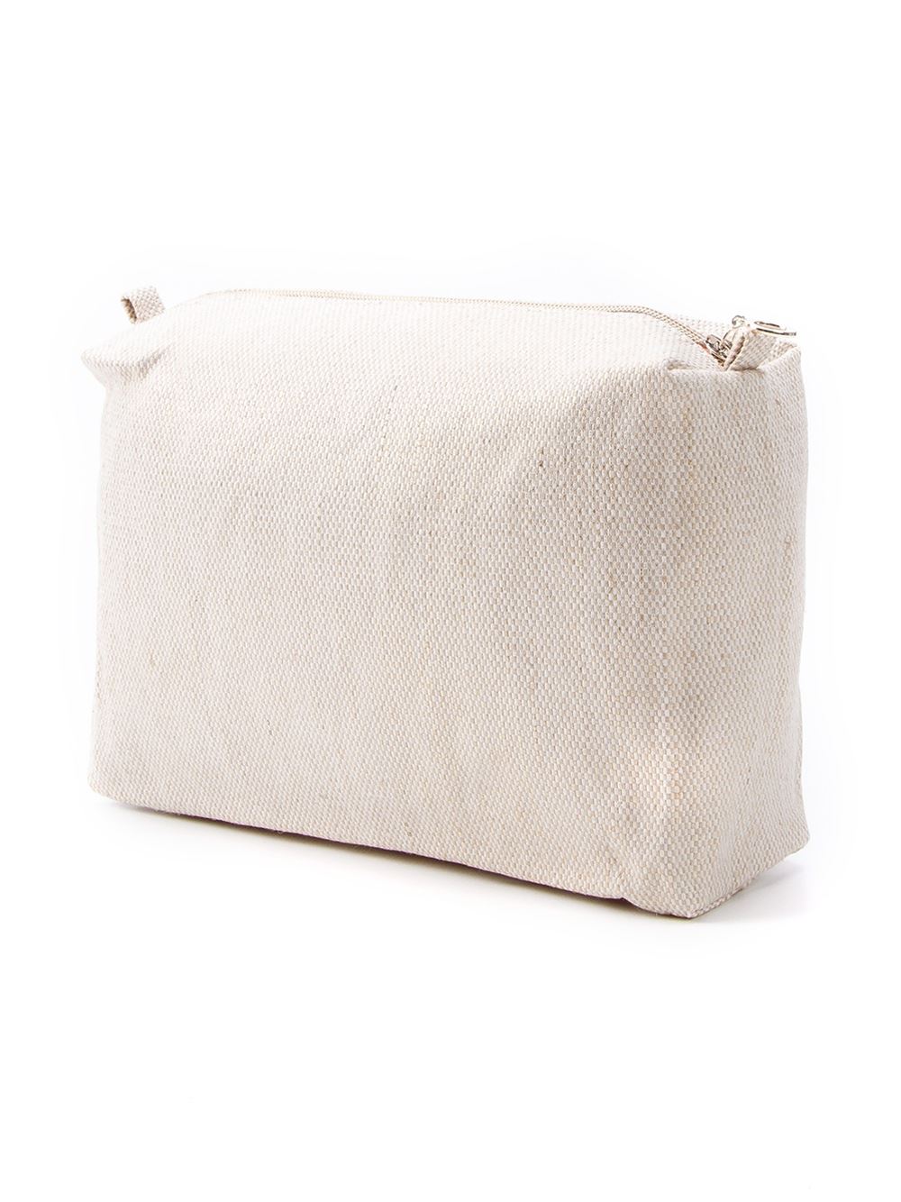 straw make-up bag