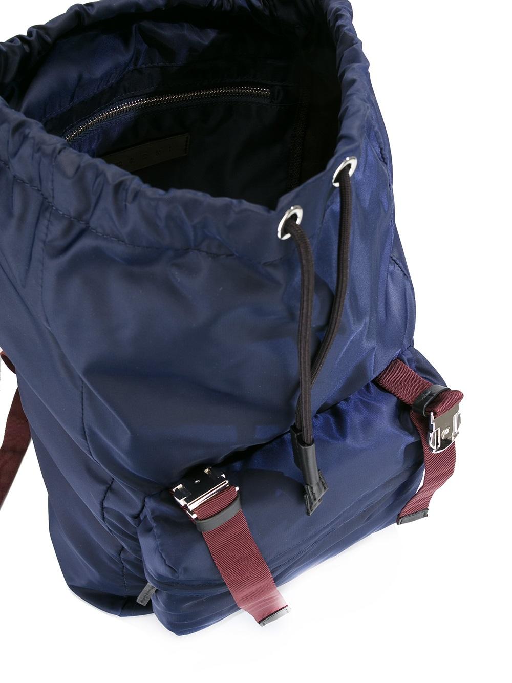 dual buckle backpack