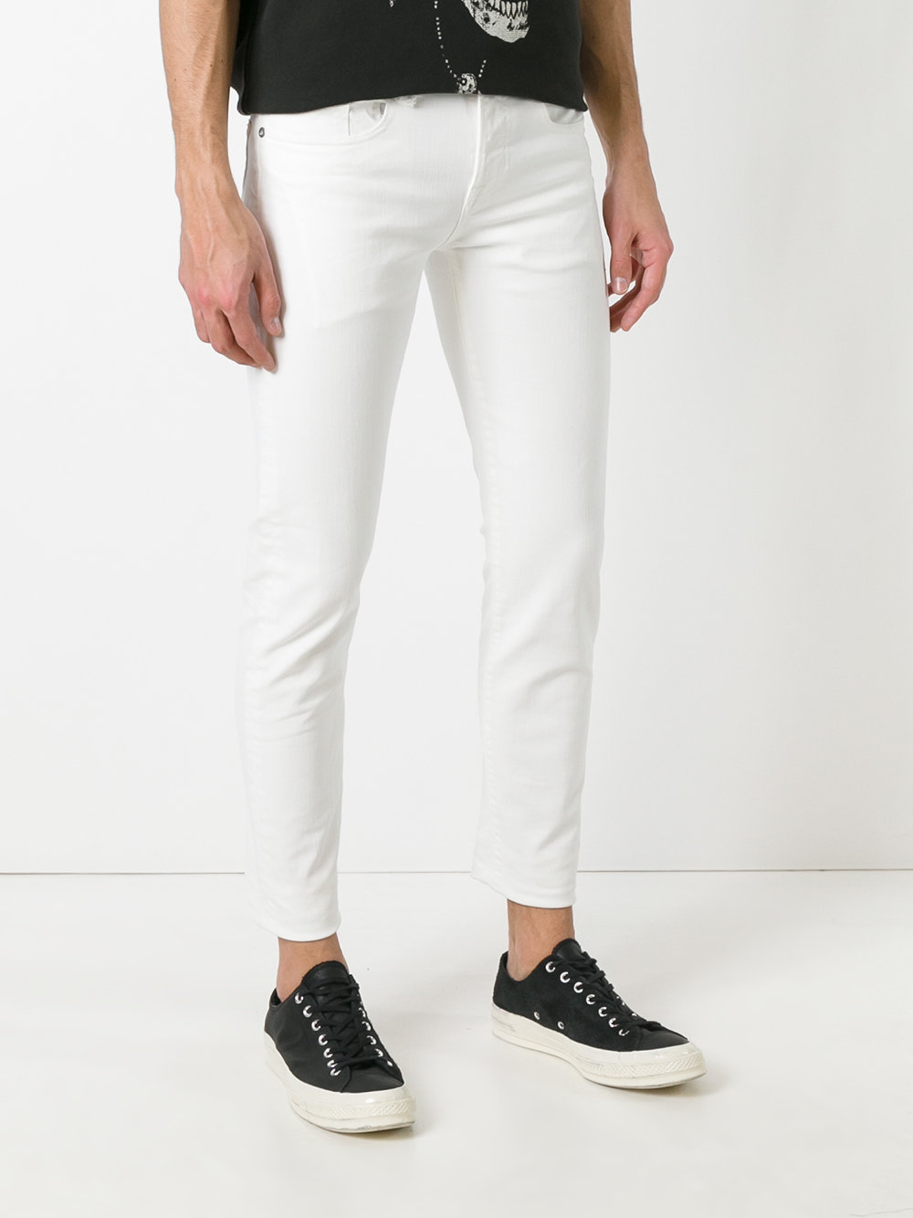 cropped skinny jeans