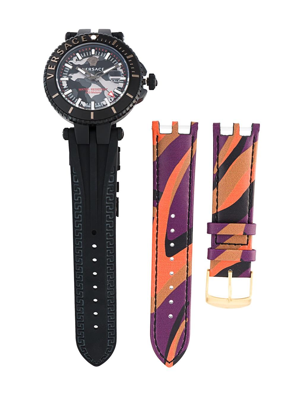 'V Race Camo Diver' watch