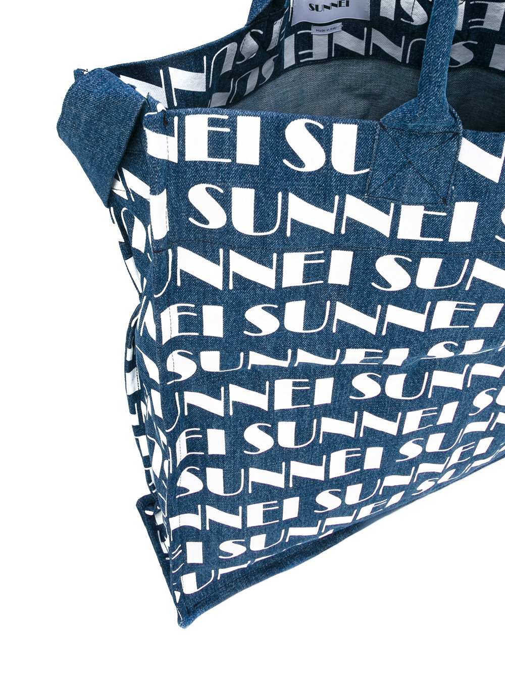 logo print shopper tote 