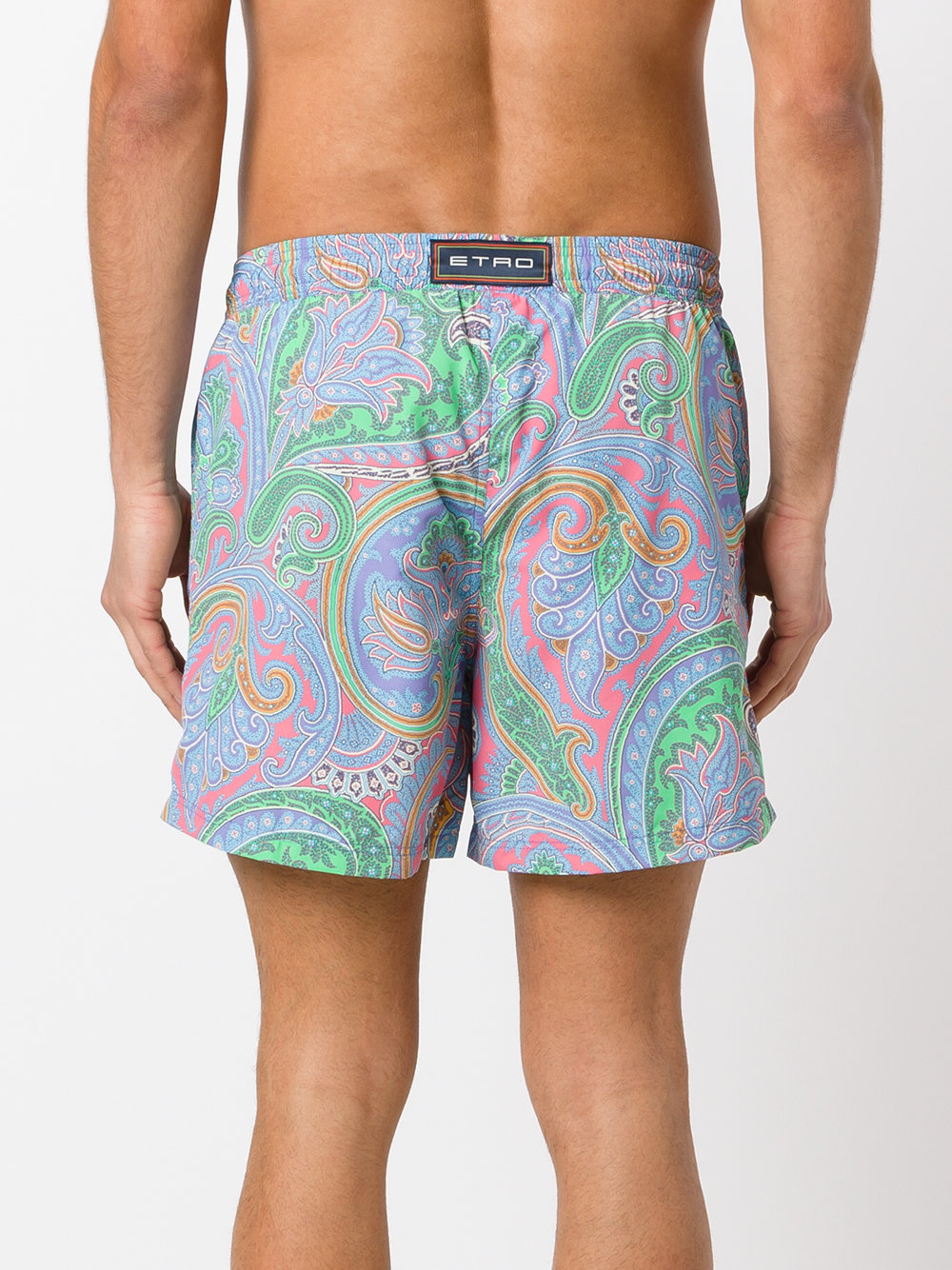 paisley print swim shorts