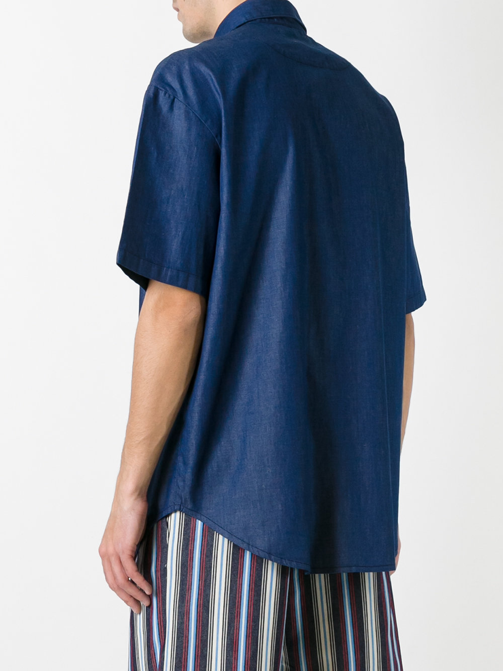 oversized denim shirt 