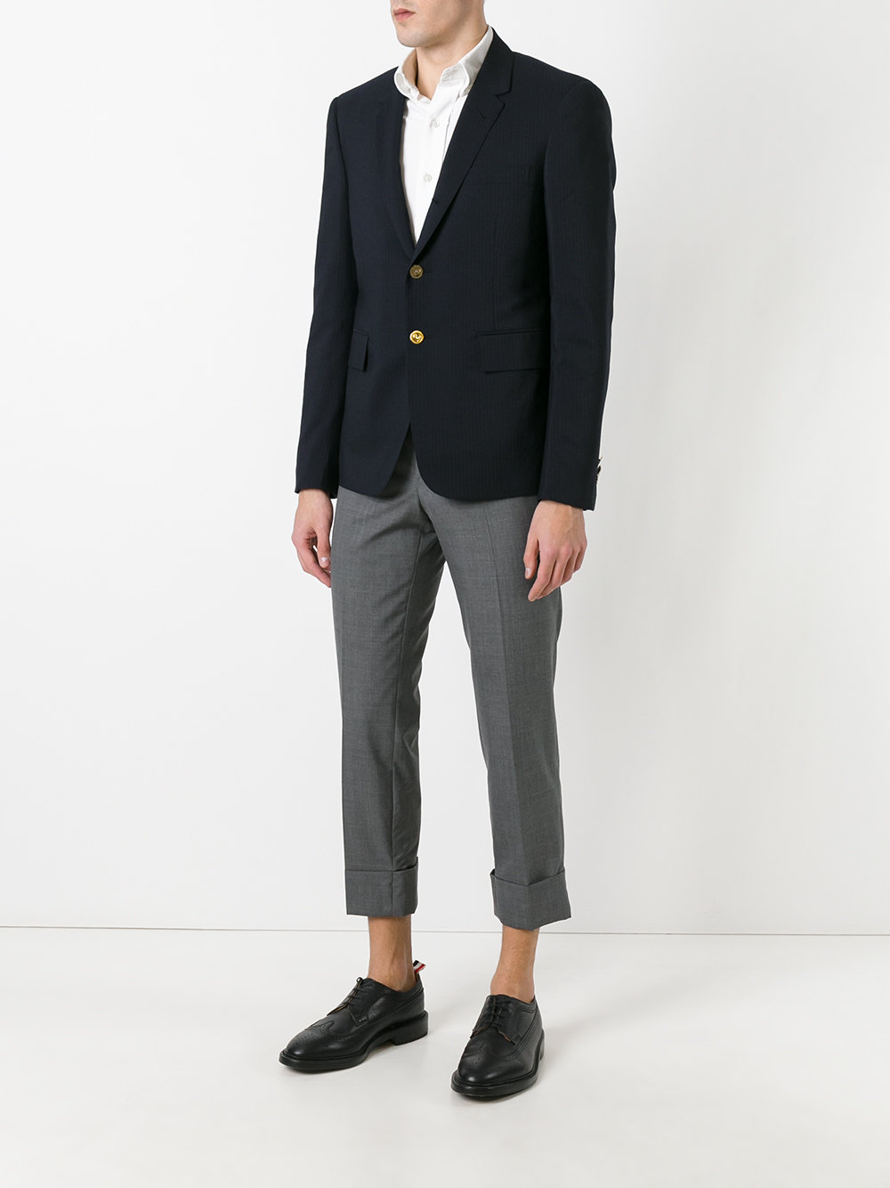 notched lapel blazer