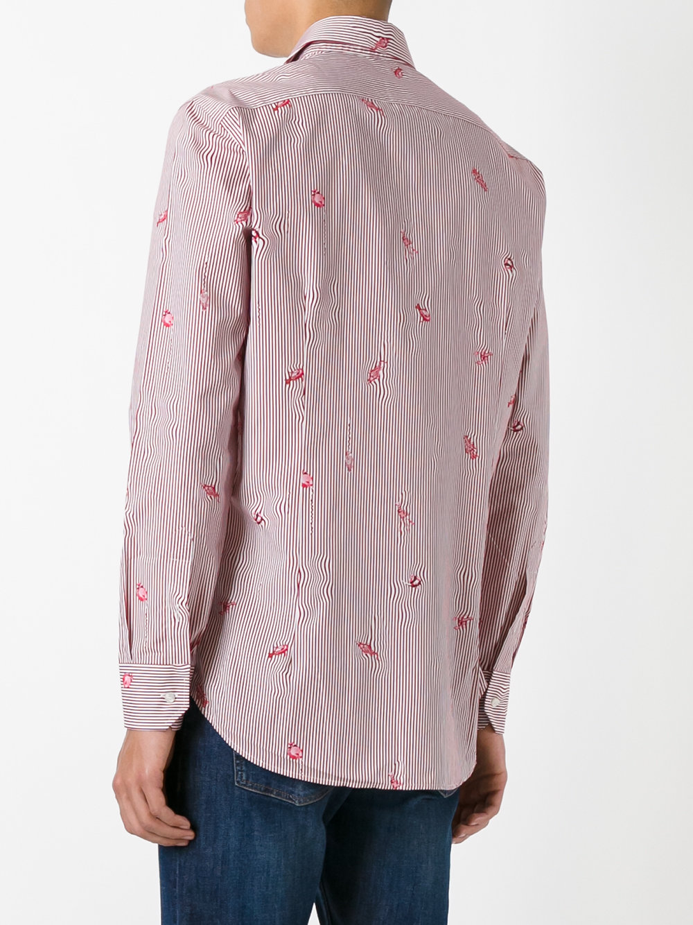 fish print shirt