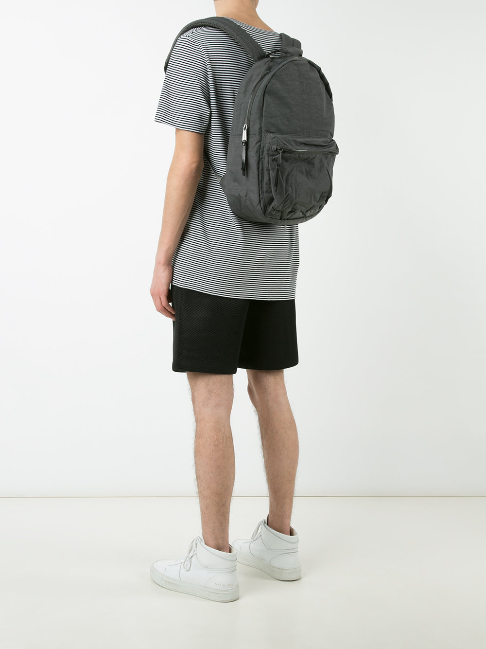 front pocket oval backpack