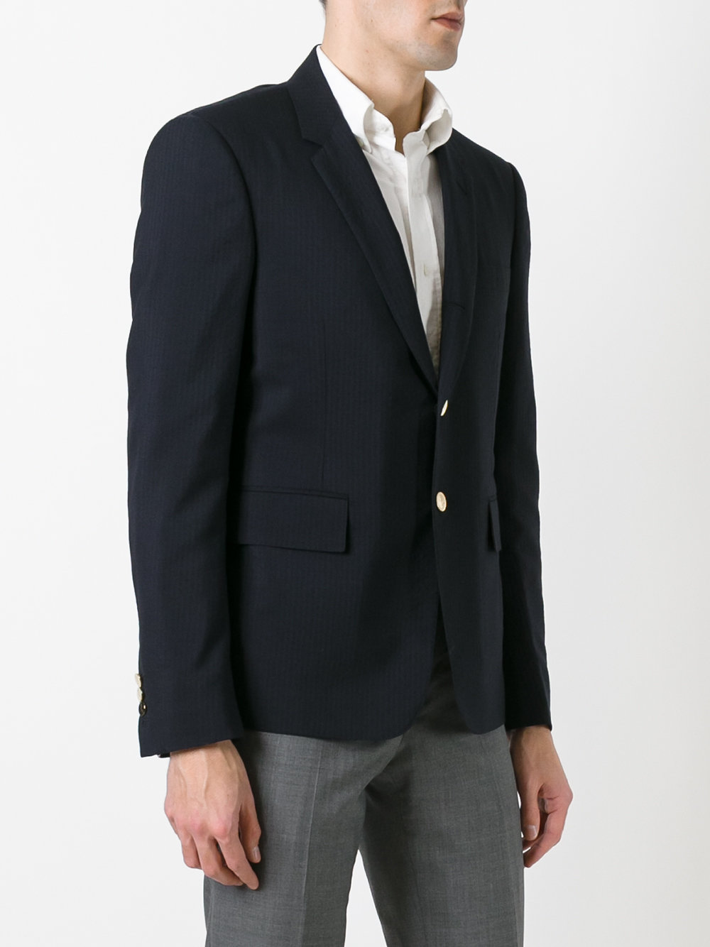 notched lapel blazer