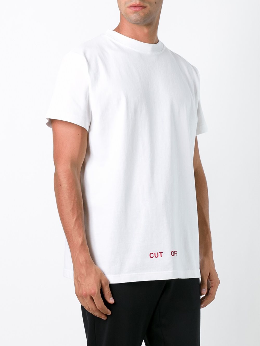 logo print T-shirt