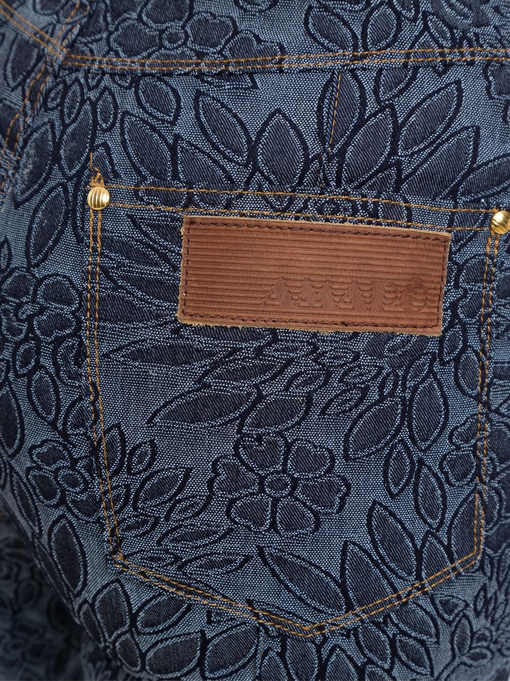 high-waisted flared jeans