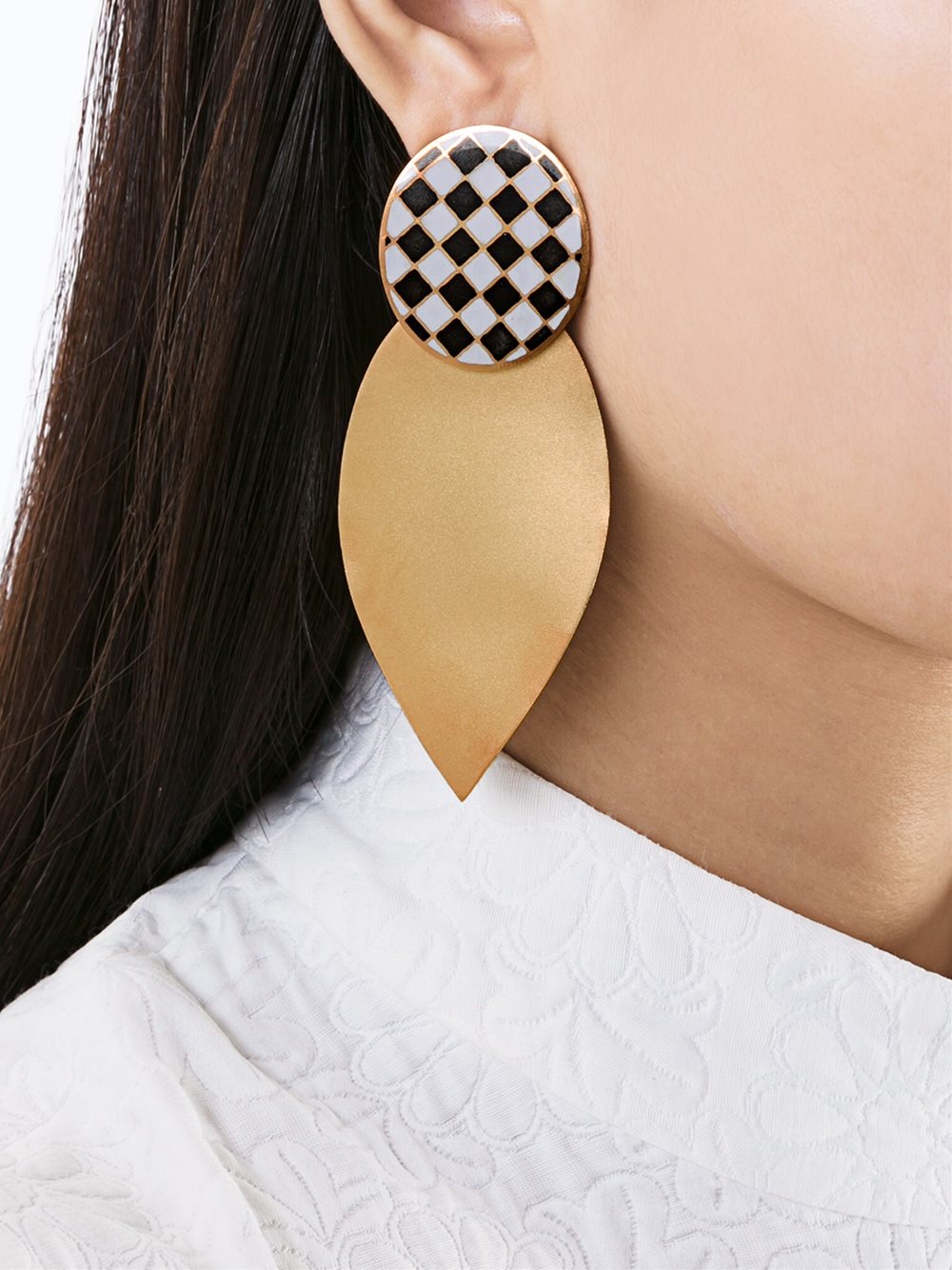 'Chess' earrings