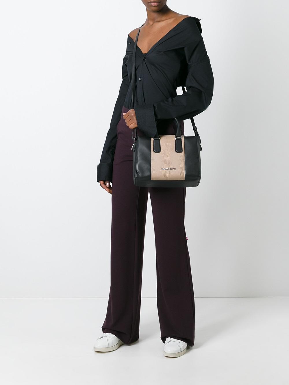 bicolour medium tote