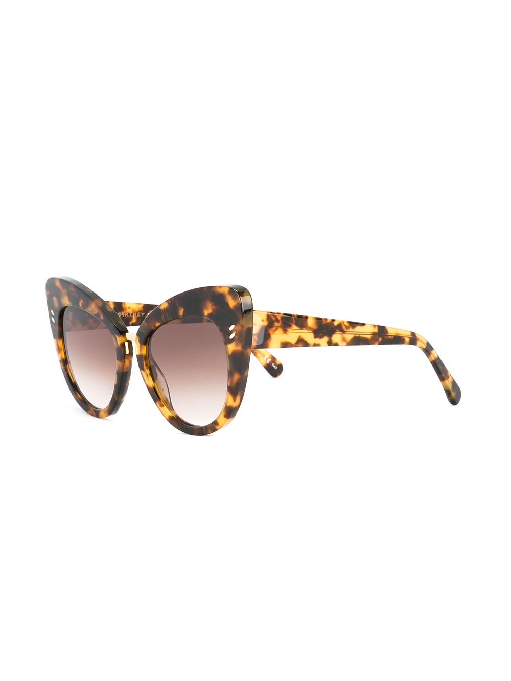 cat eye frame sunglasses