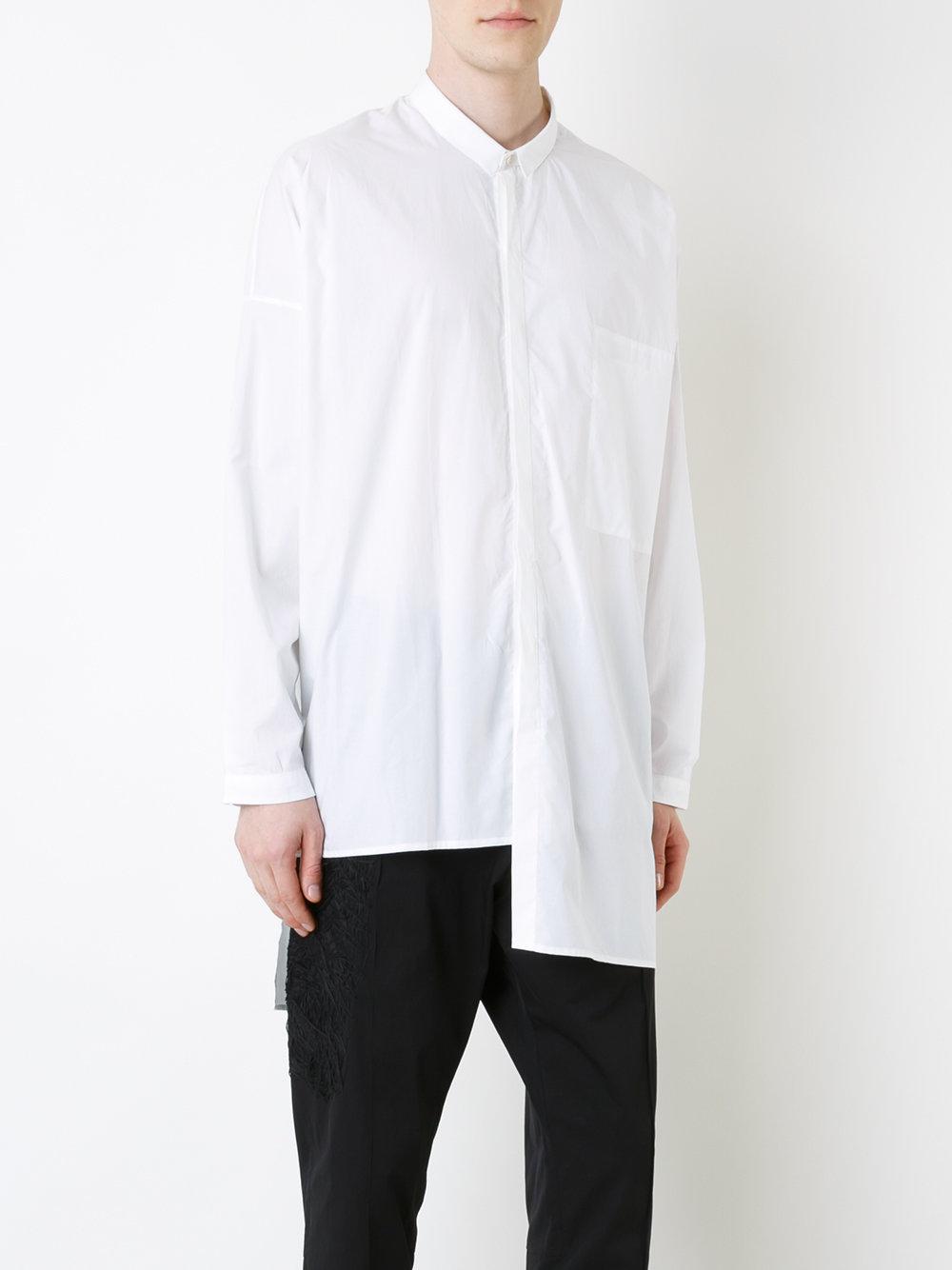 asymmetric long shirt