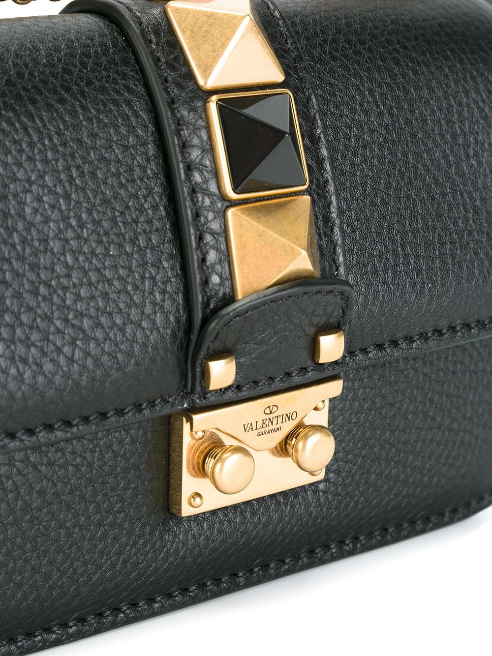 ‘Glam Lock’迷你单肩包