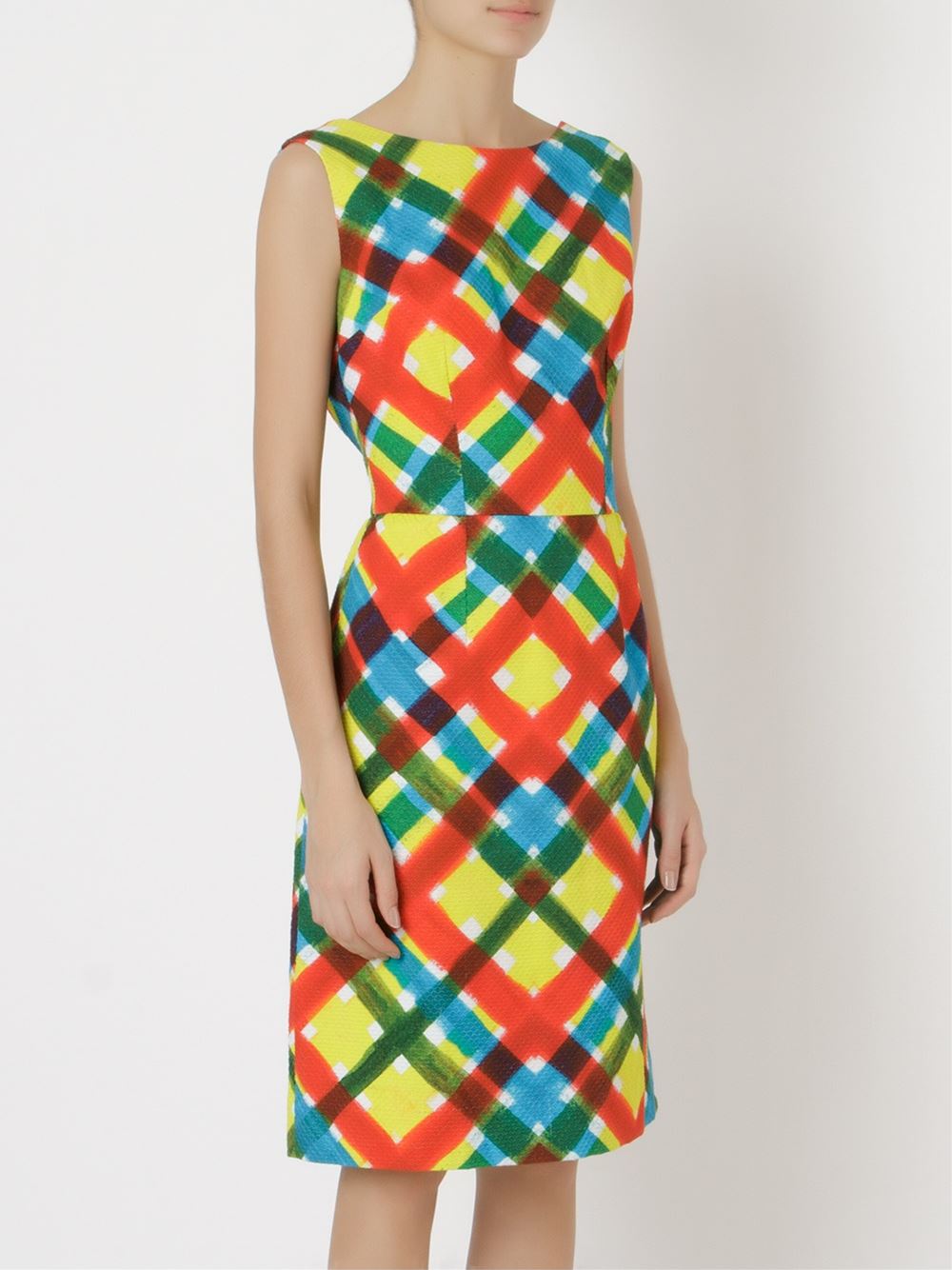 'Arco-íris' V back dress