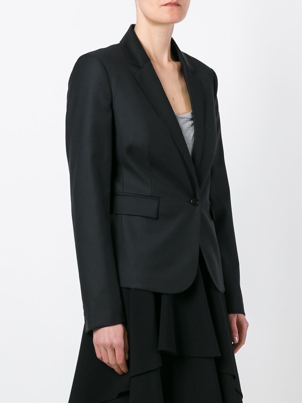 flap pocket blazer