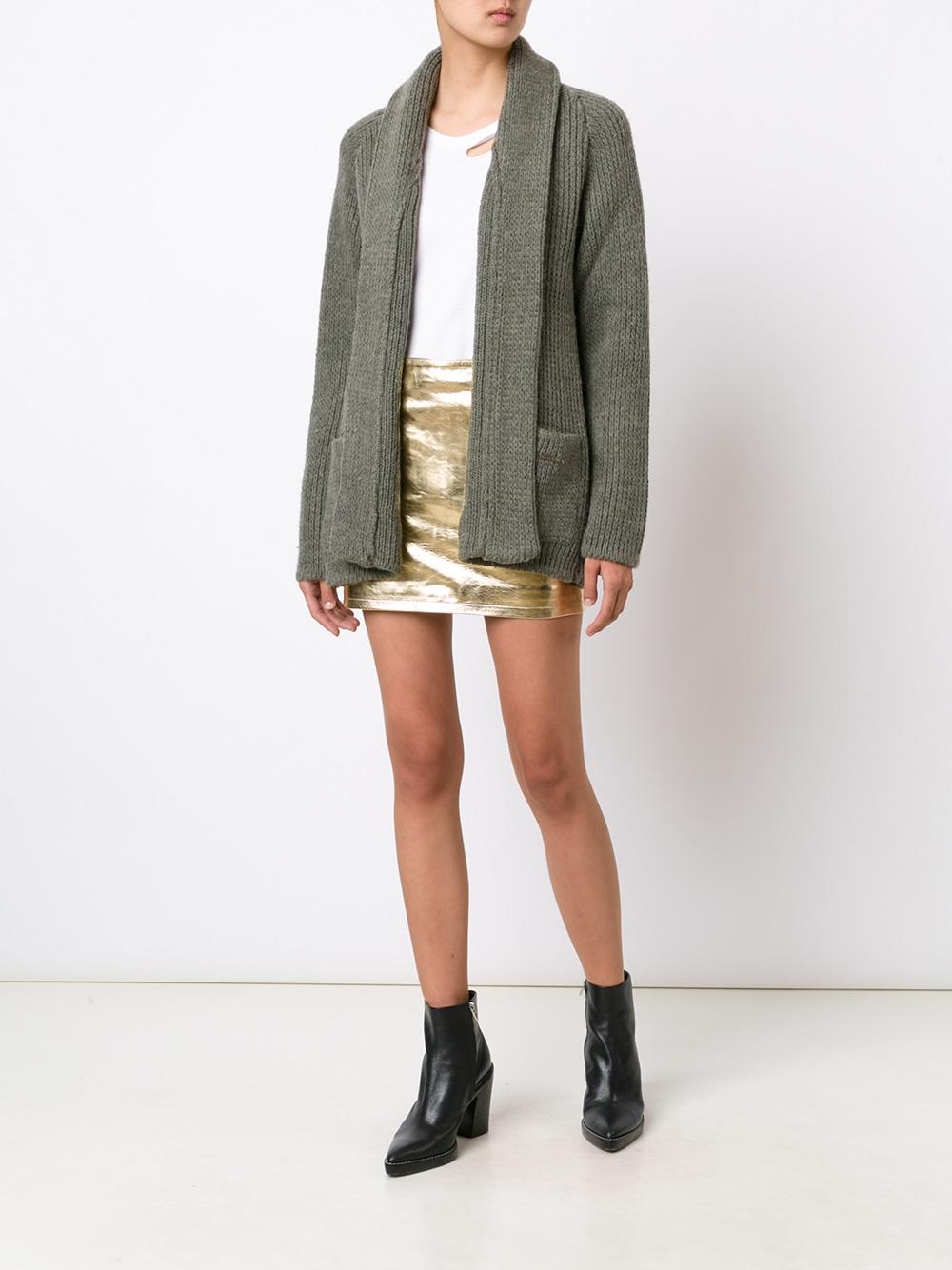 mini leather skirt 