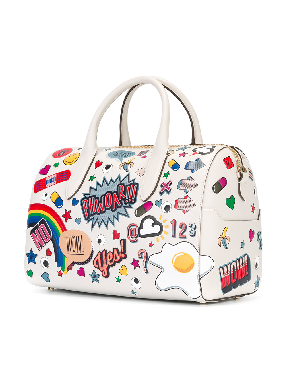 allover patches tote