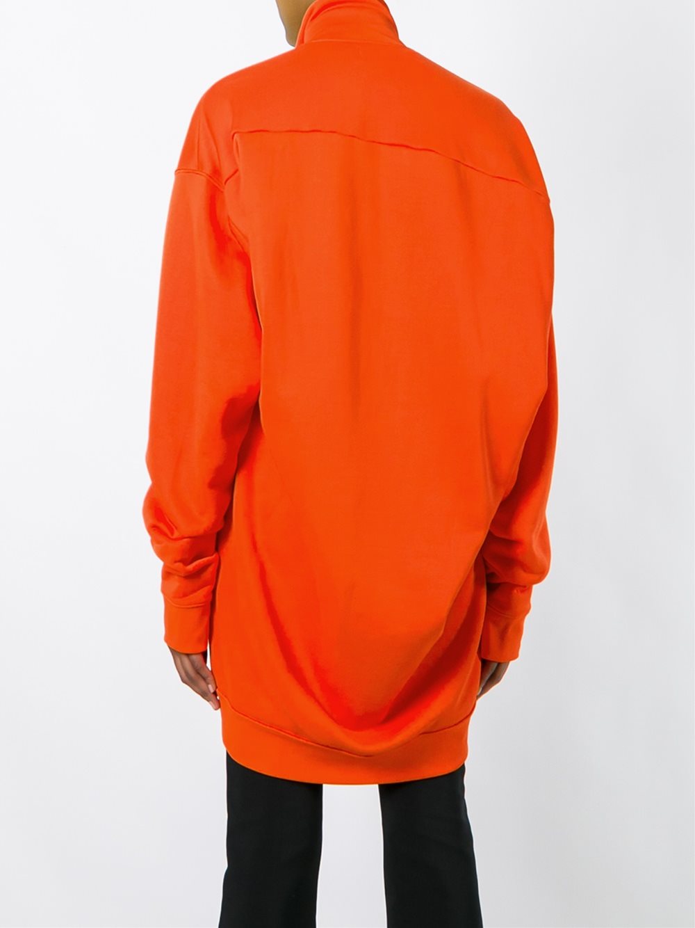 zip up oversized jacket