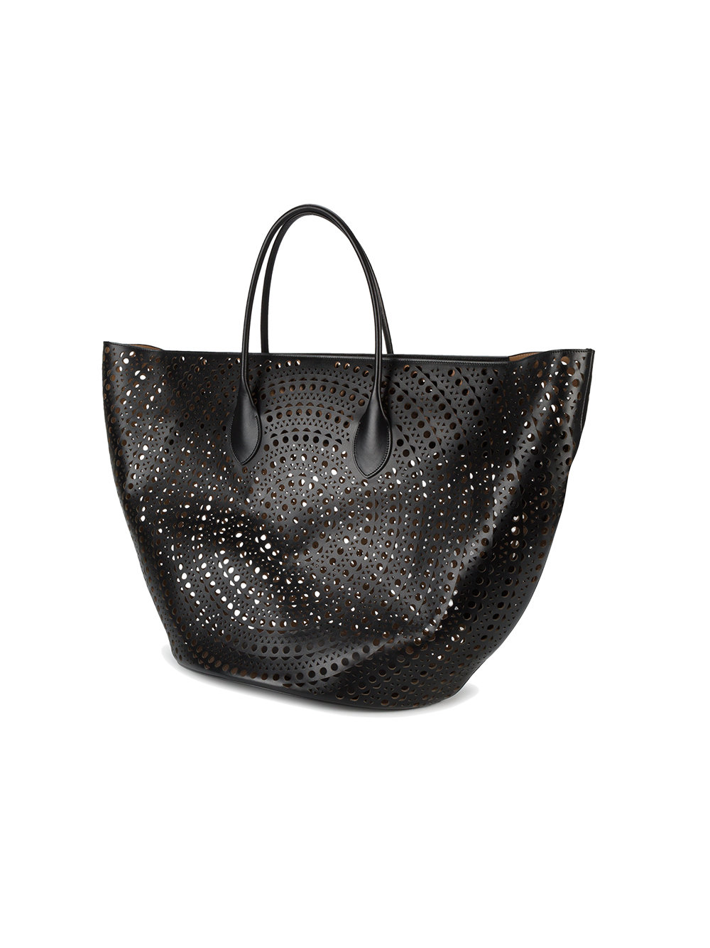 oversized perforated tote